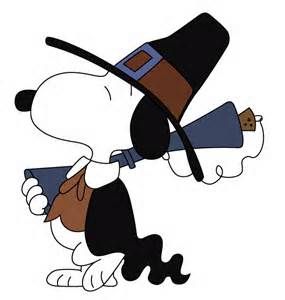 285x300 Happy Thanksgiving Free Pilgrim Snoopy Vector Tuts King Stencils