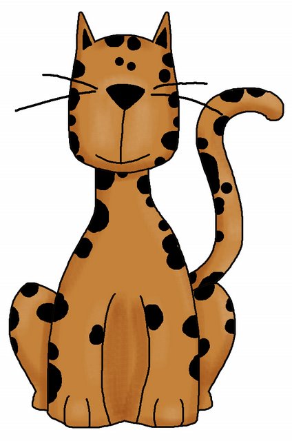 424x640 Free Cheetah Clipart Pictures