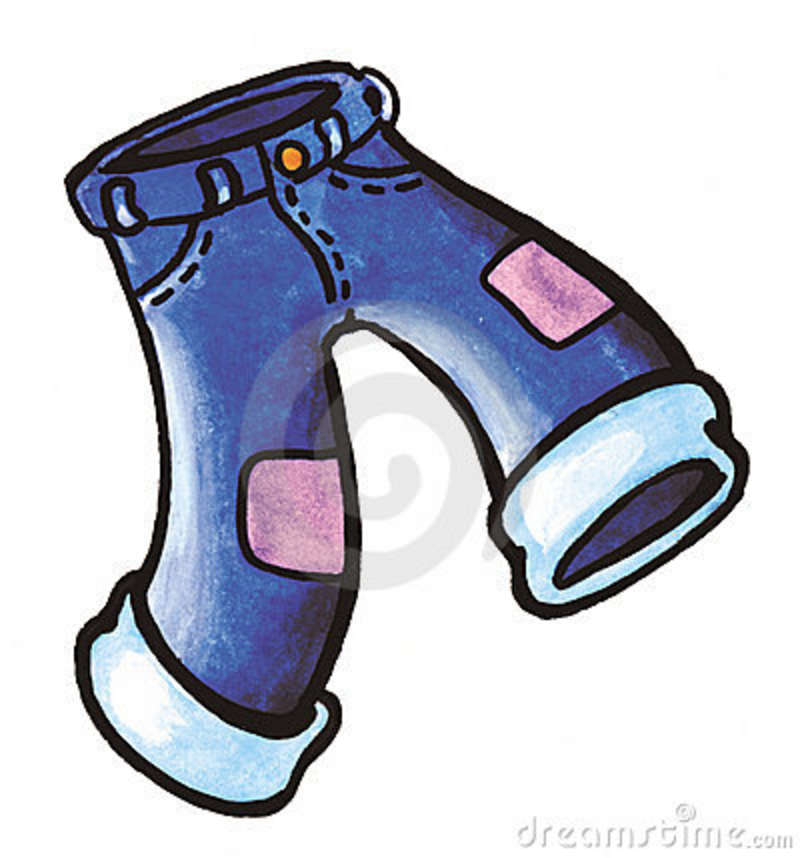 800x858 Blue Jeans Clip Art