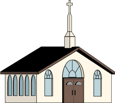 400x359 Background Clipart Church