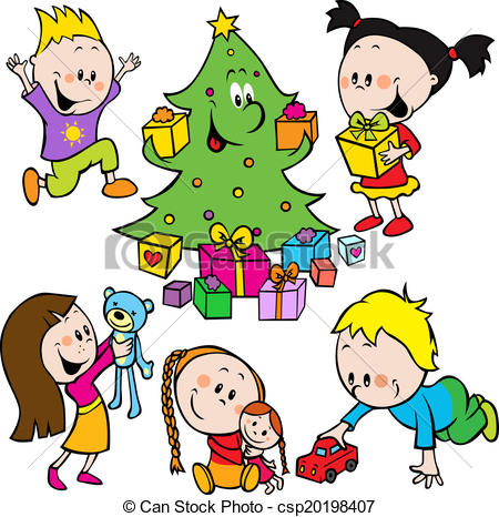 450x466 Children Christmas Clipart Christmas Clip Art