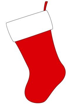236x358 Free Christmas Stocking Template, Clip Art Amp Decorations