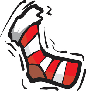 283x300 Free Free Christmas Stocking Clip Art Image 0527 1303 3112 0336