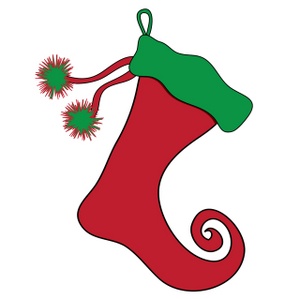 300x299 Free Free Stocking Clip Art Image 0515 0912 1510 0013 Christmas