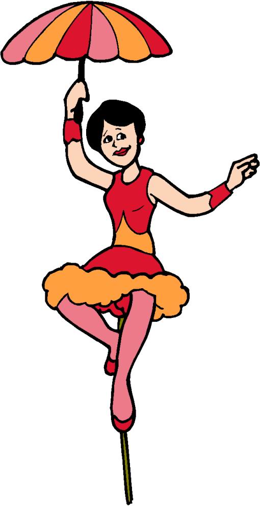 510x992 Free Circus Clipart Image