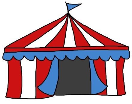440x348 Luxury Carnival Tent Clipart