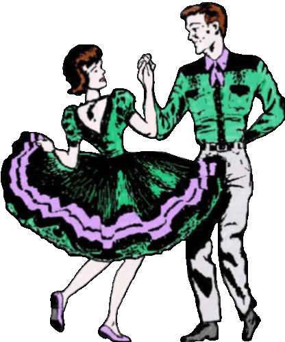 416x500 Square Dance Clip Art Pg 1