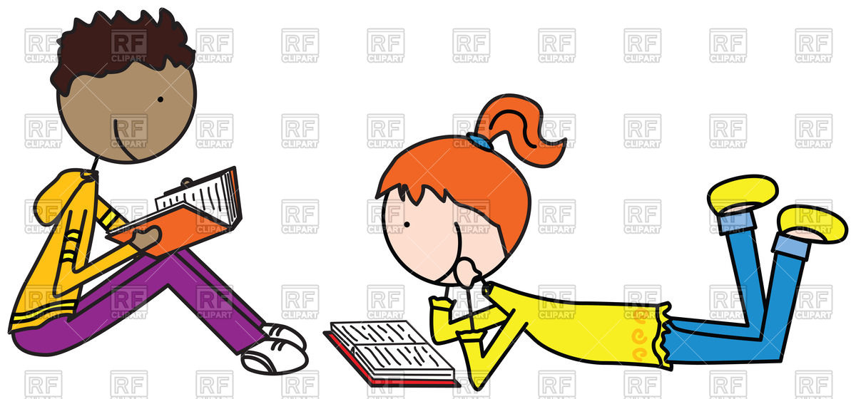 1200x560 Clip Art Kids Reading Uproar Clipart Children Reading Books Clip