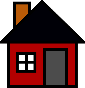 288x297 Small House Clip Art Free Vector 4vector