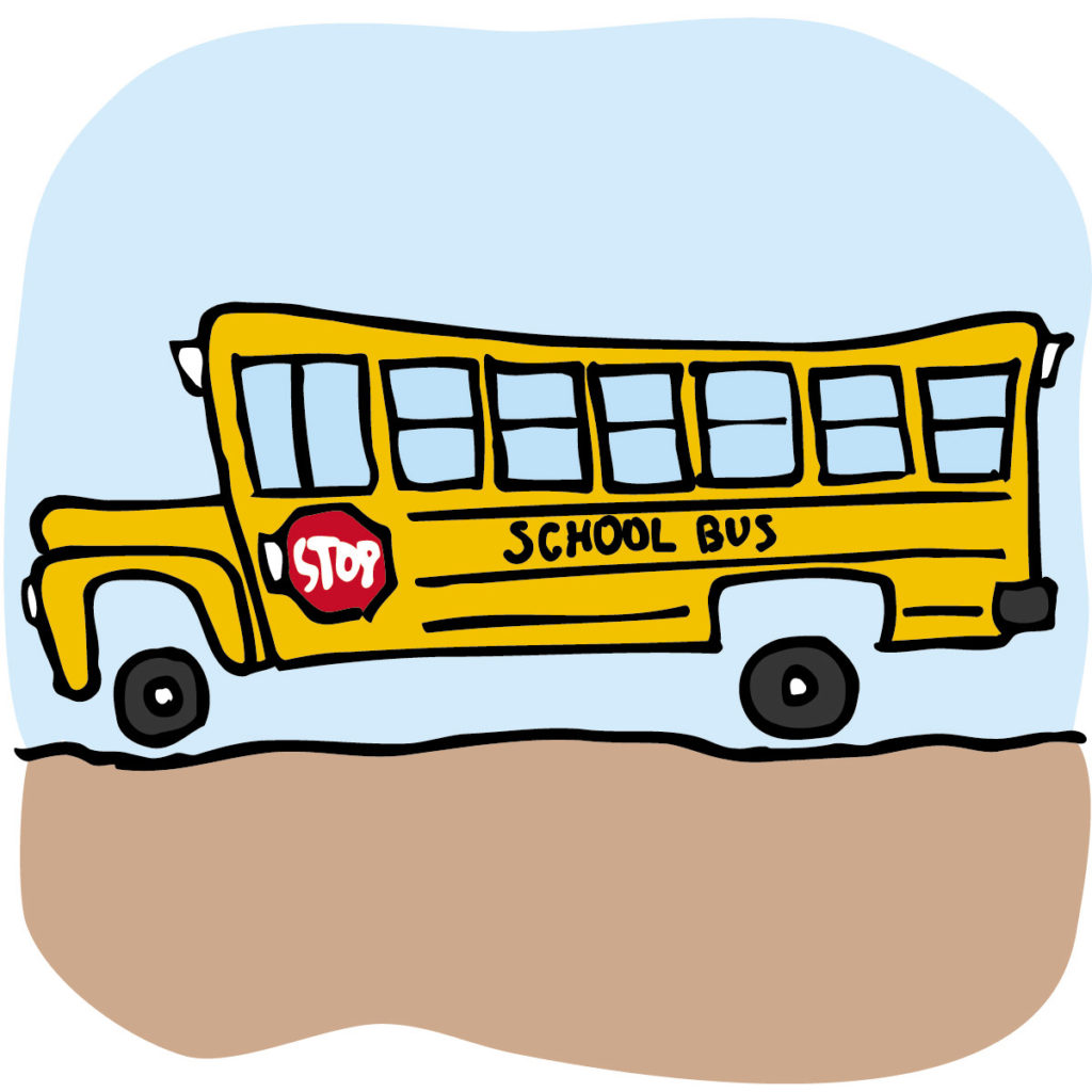 1024x1024 46 School Buses Clipart Images