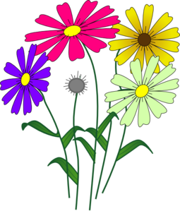 255x299 Flowers Clip Art