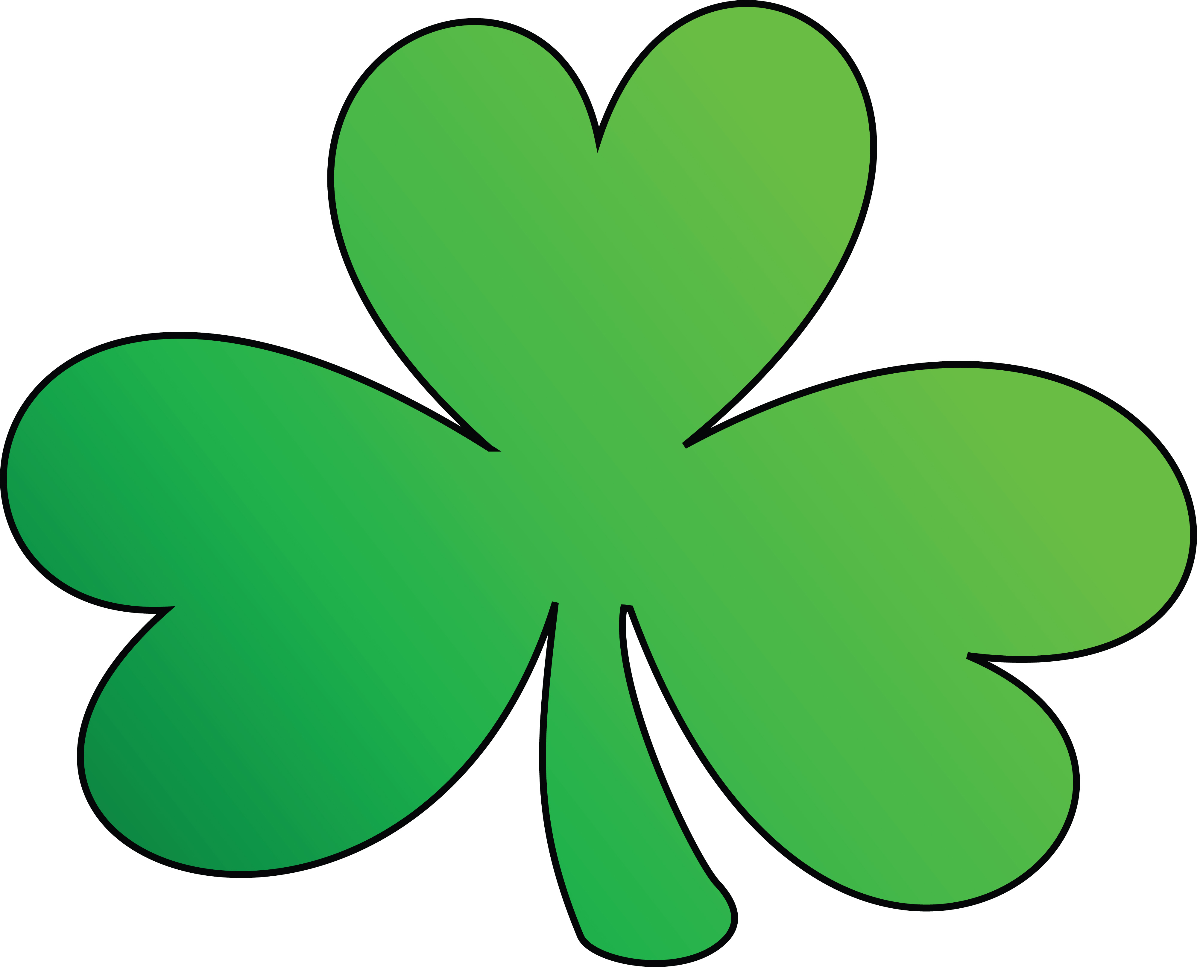 4000x3230 Clipart St Patricks Day Shamrocks Vector Clip Art Of A St Patricks