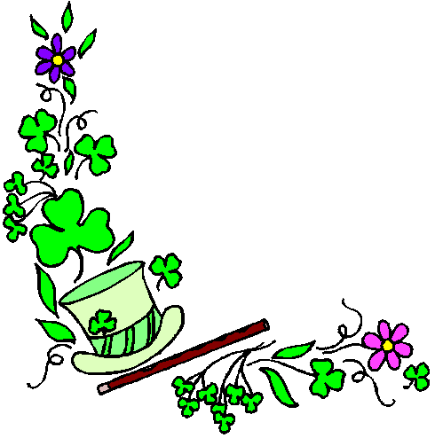 490x494 Free St Patricks Day Borders Clipart