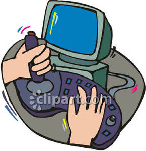 290x300 Computer Games Clipart