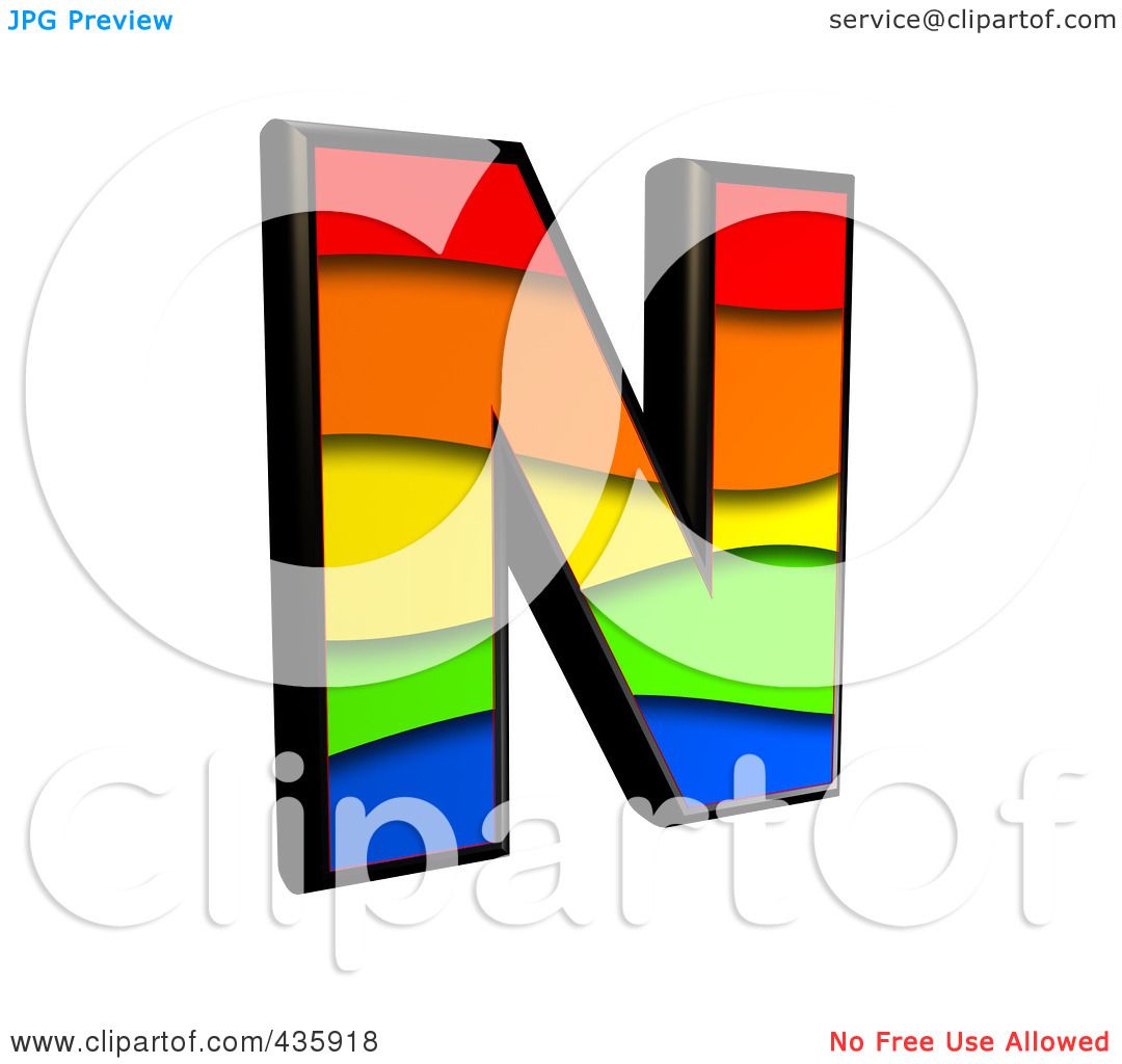 1080x1024 Royalty Free (Rf) Clipart Illustration Of A 3d Rainbow Symbol