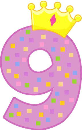 286x454 Number 9 Clip Art Image Shiny Yellow Number 9 Isolated On White