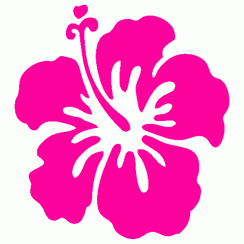 500x500 Hawaiian Flower Clip Art Classbeachhotel