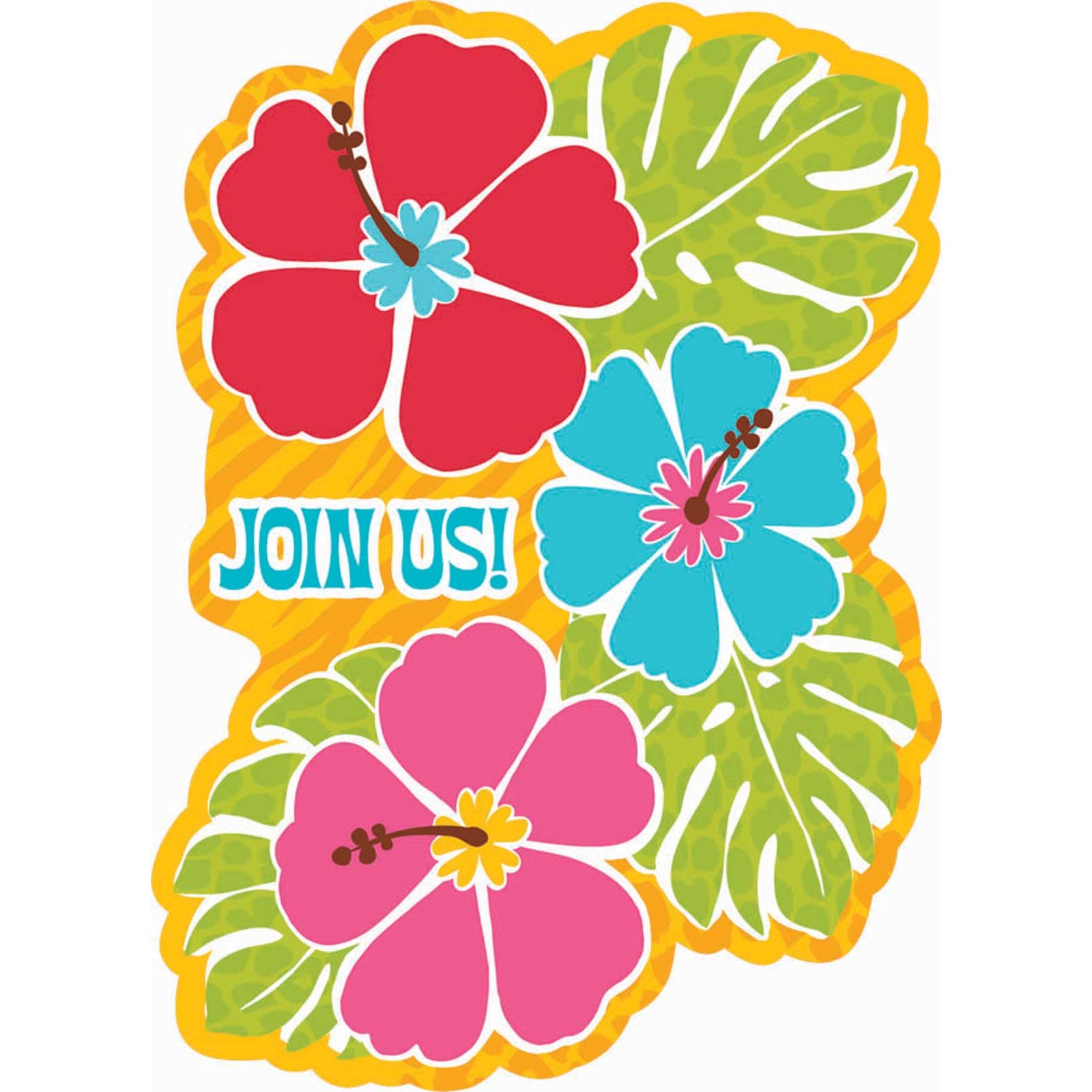 1600x1600 Hawaiian Luau Clip Art Free Clipart Images