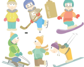 340x270 Winter Sports Clip Art Clipart