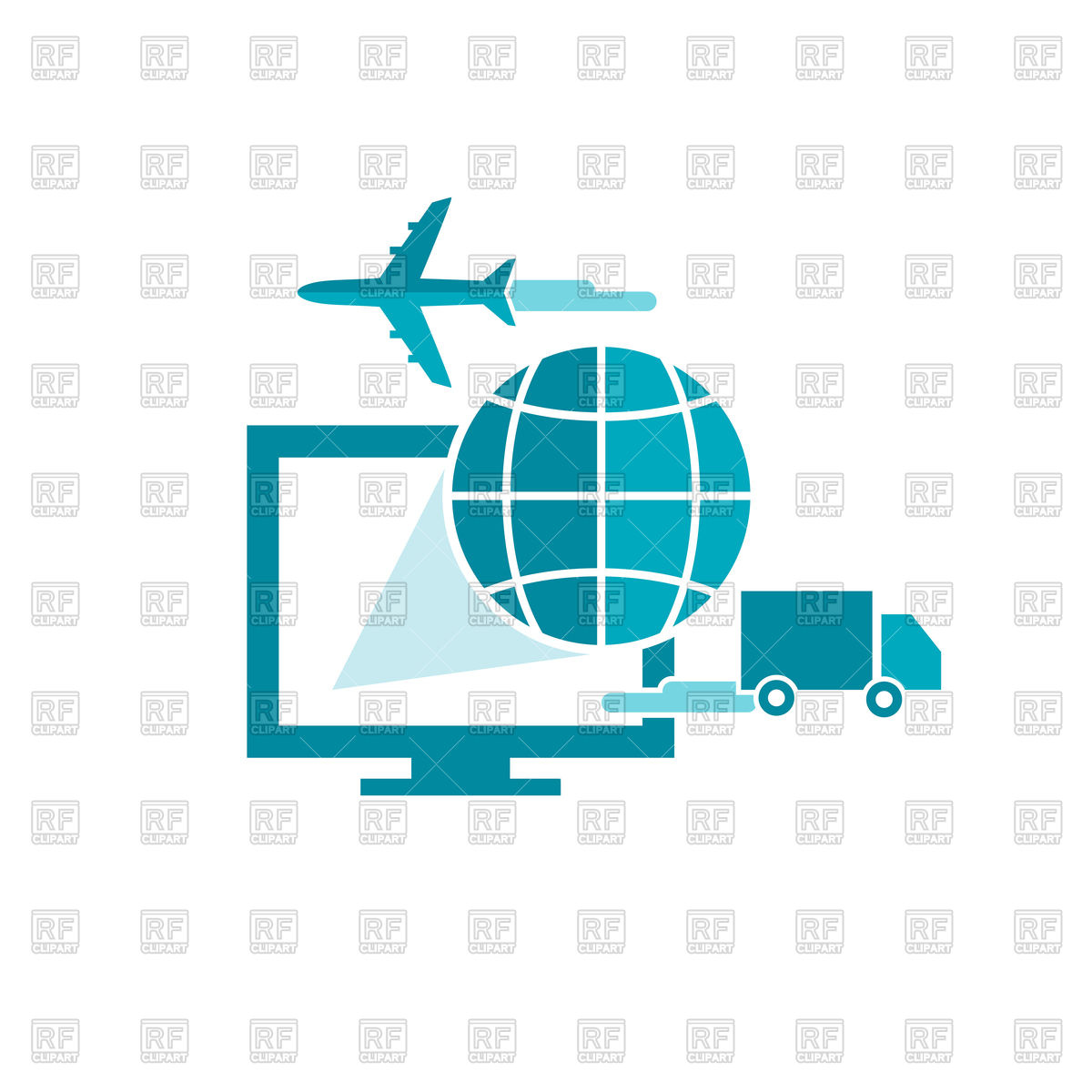 1200x1200 E Commerce, Tracking And Online Shipping Service