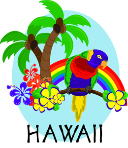 260x300 Free Hawaiian Clip Art Images
