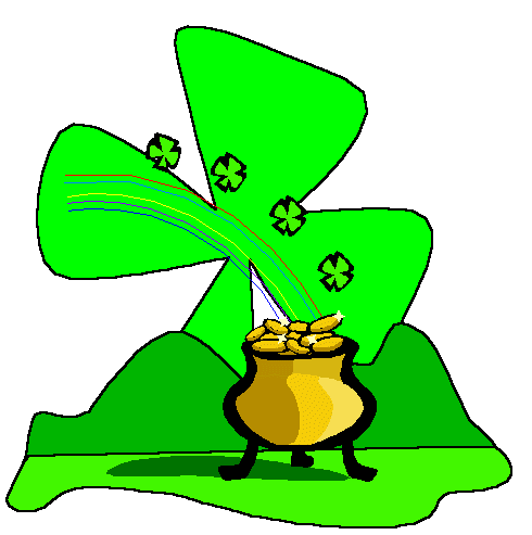 490x493 Free Shamrock Clipart