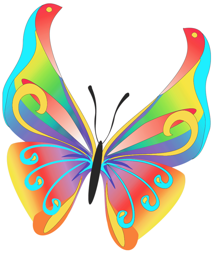 694x820 Cartoon Butterfly Cliparts Free Download Clip Art