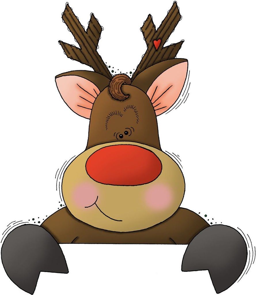 889x1024 Christmas Reindeer Clip Art Clip Art