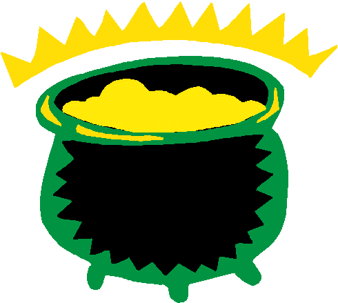 490x439 St Patrick's Day Clip Art Pot Of Gold