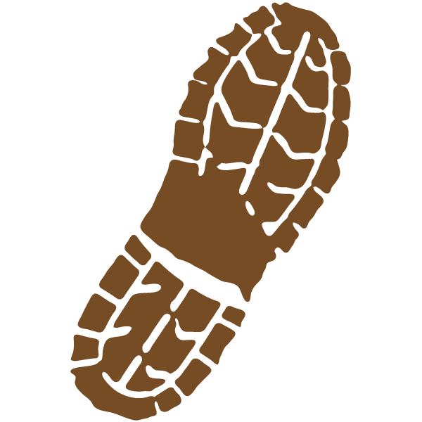600x600 Footprint Clipart Bootprint