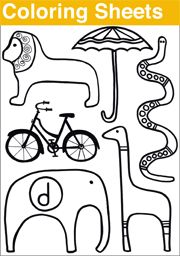 180x256 Free Coloring Sheets Over