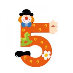 300x300 Clown Numbers Color By Number Printable Coloring Page Fun Clown