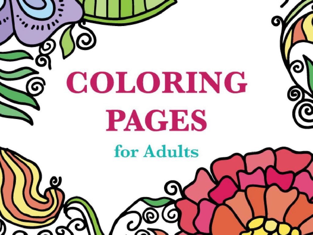 1024x768 Freetable Coloring Book Fall Bookmarks For Adults Books Pdf