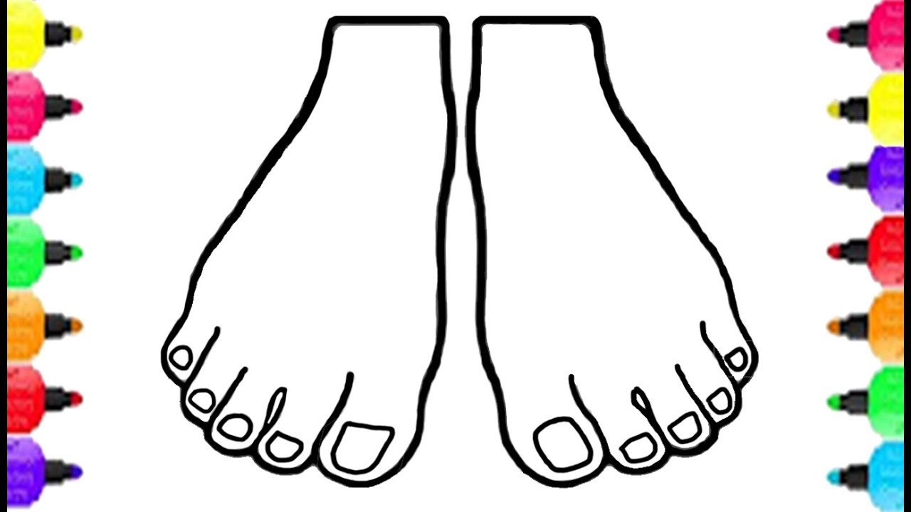 1280x720 Maxresdefault In Foot Coloring Pages