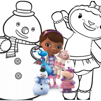 400x400 Free Printable Doc Mcstuffins Coloring Pages And Activity Sheets