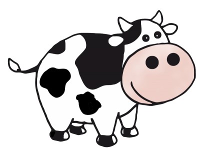 400x306 Cow Clipart Clipartaz Free Clipart Collection