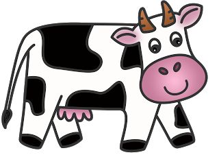 320x226 Cow Clip Art Cow Clipart Links Cow Images Clipart Image 9