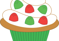 200x140 Cupcake Clipart Vector Art Vector Pink Cupcake Clipart Drawing