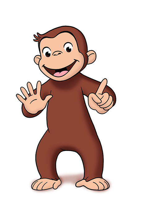 458x689 Curious George And Buddy The Dinosaur Visit La Zoo Pbs Socal Kids