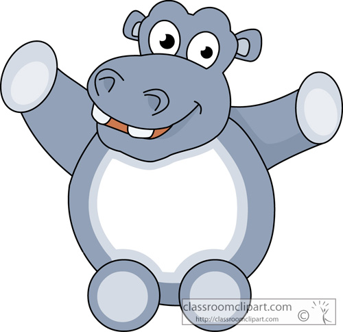 500x485 Top 79 Hippopotamus Clipart
