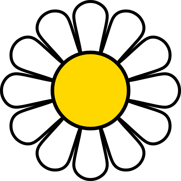 600x600 Dead Clipart Daisy
