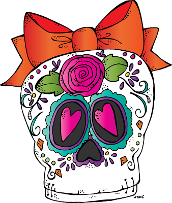 338x400 Melonheadz Illustrating Sugar Skull Freebie 2015 Clip Artsy