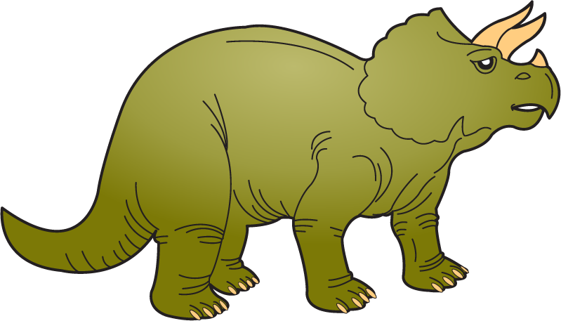 799x457 Triceratops Clipart