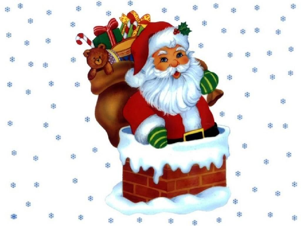 1024x768 Free Clip Art Santa Claus Clip Art Free Desktop Background
