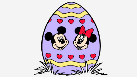 454x255 Top 10 Free Printable Disney Easter Coloring Pages Online