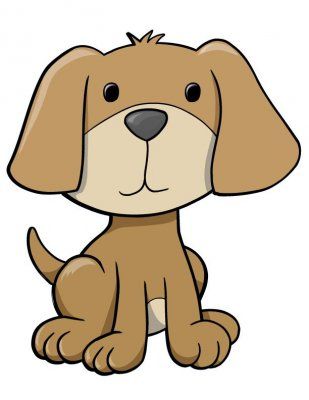 309x400 New Dog Clipart Free Cute