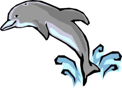 400x288 Dolphin Clipart Clipartaz Free Clipart Collection