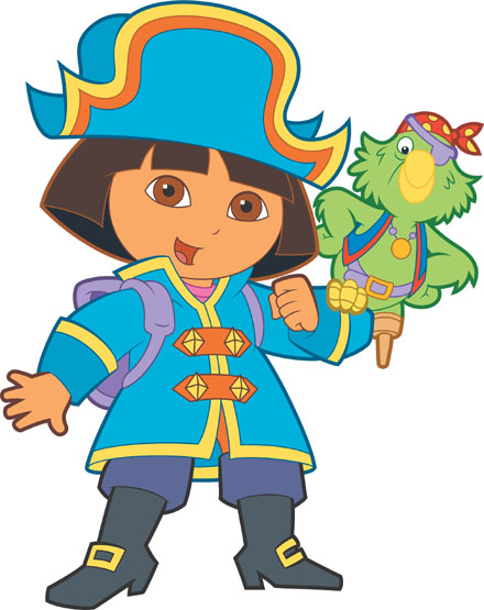 440x555 Dancing Clipart Dora