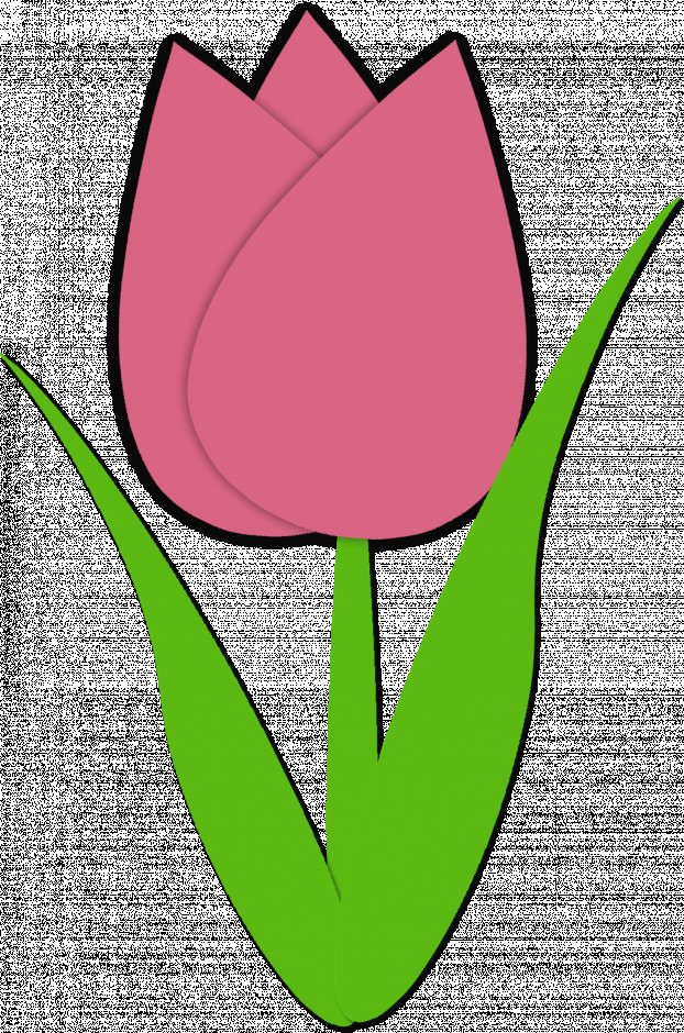 622x940 Pictures Tulip Clip Art Pink And Yellow Clipart Free Download