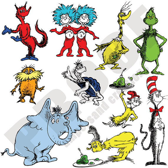 570x570 Nobby Dr Seuss Character Images Clip Art Clipart Panda Free